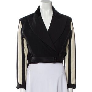 Vintage Black and White Women's Evening Jacket by Jean Paul Gualtier